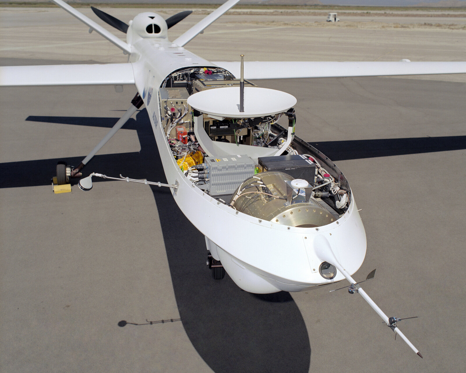 Un drone militaire MQ-9 Reaper en vol